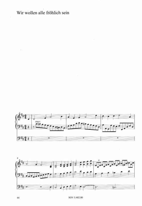 Wir wollen alle fröhlich sein